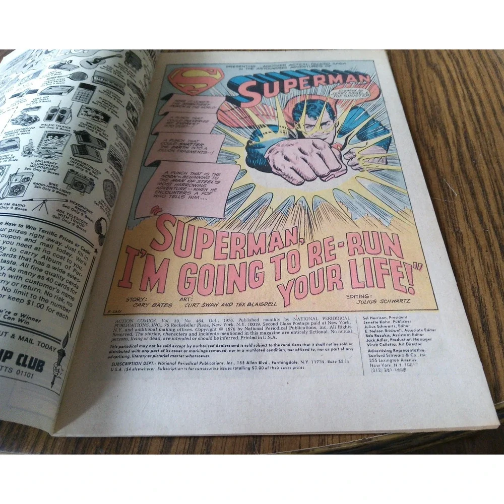 Action Comics #464 October 1976 DC Comics